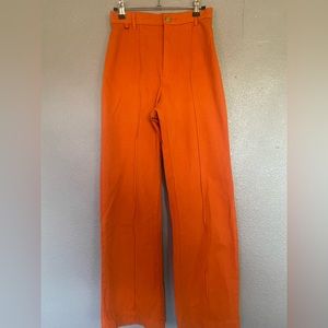 Orange BIG BUD PRESS western pants XS